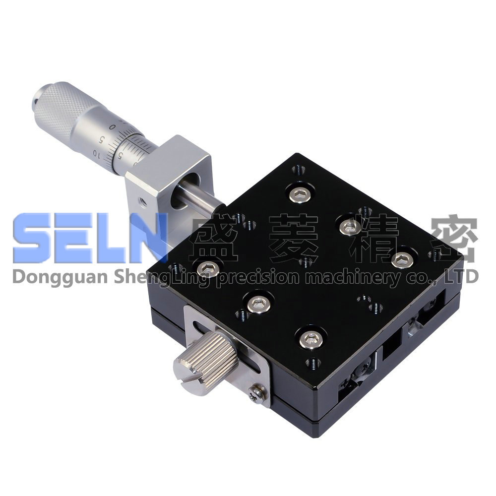 供应 50*50   X轴 微调架 手动可调平台 LX50-C型手动位移滑台