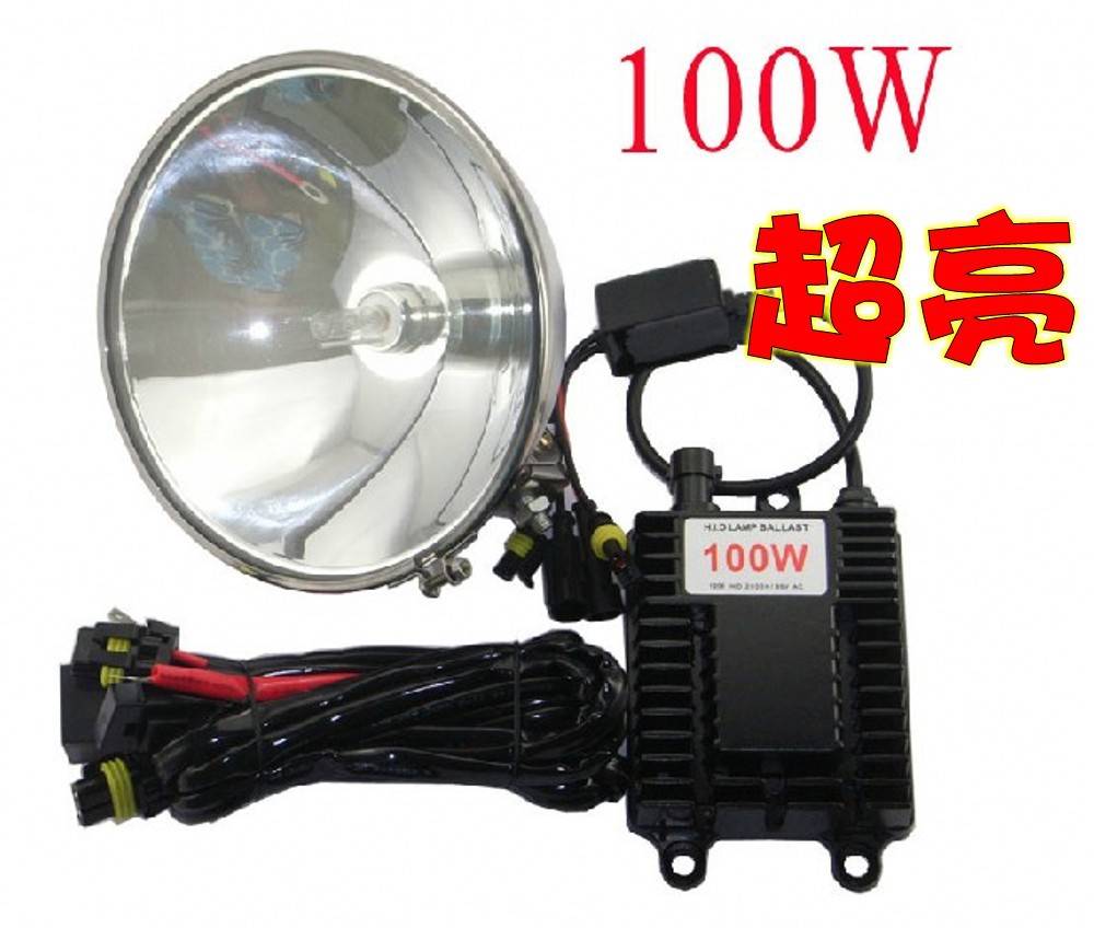 100W Xenon Headlight Ballast, 12V External Battery, Genuine Headlight