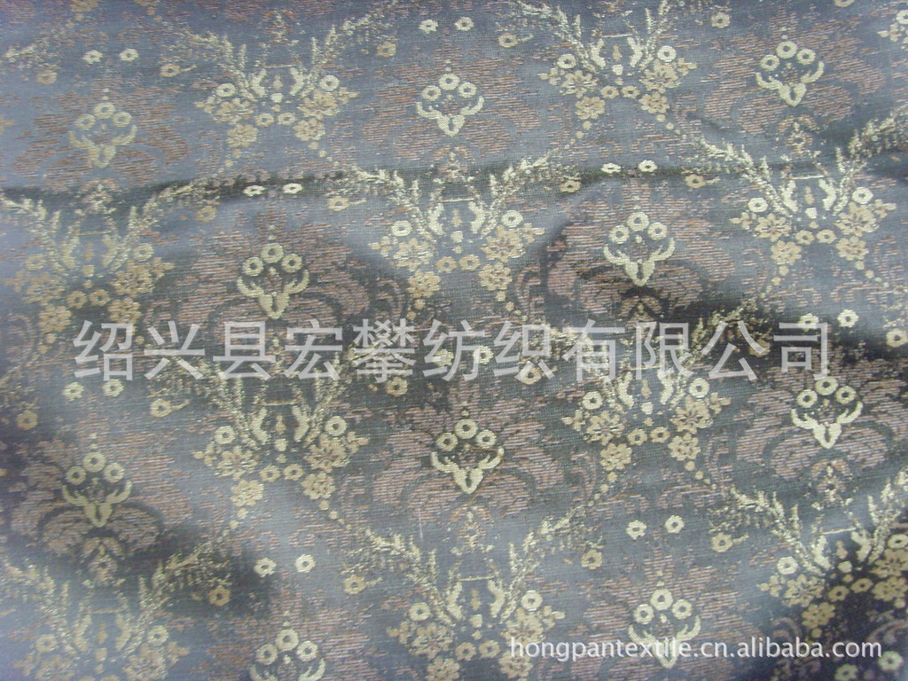 全涤多色高经密大提花面料