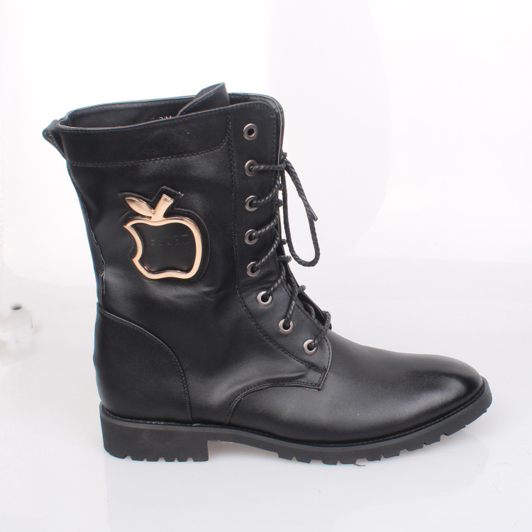 �ﶬ����Ӣ�׹�װ������ͷ�߰�����ѥ��ѥ�����е�ѥƤѥ