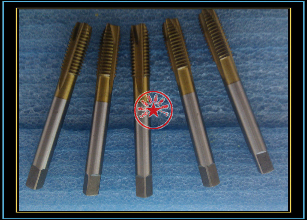 供应全磨制耐磨性、排屑能力强镀钛先端机用丝锥丝攻  螺尖丝锥