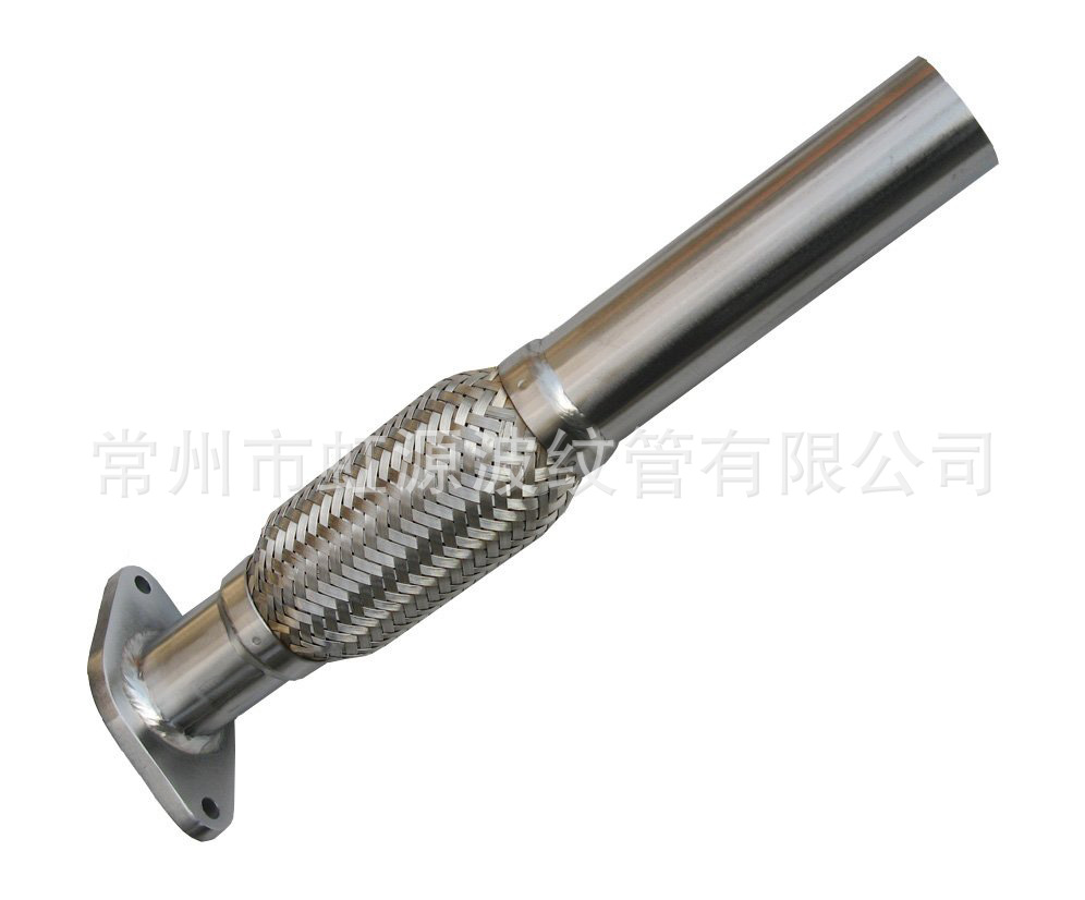 automobile exhaust pipe corrugated pipe Shock-absorbing hose Isolation tube Stainless steel Customizable