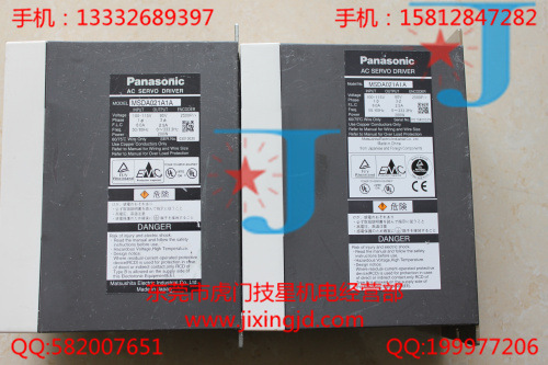 二手松下伺服驱动器  MSDA021A1A   MSDA022A1A保修三个月