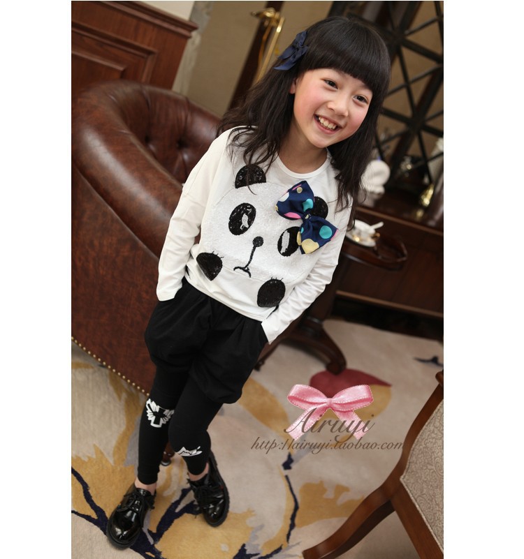 Pantalon fille en coton - Ref 2062704 Image 7