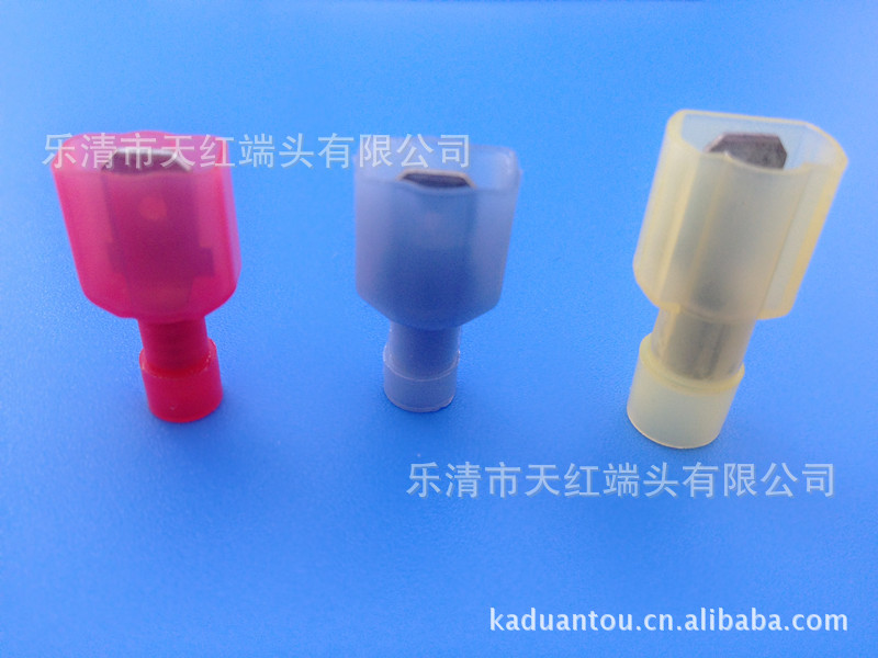 供应全绝缘接头插片(尼龙) ，和快速连接端头配套双头