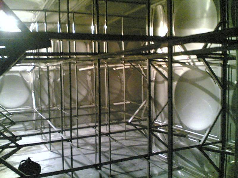 地下室水箱，不锈钢地下室生活，选用铭江水箱厂