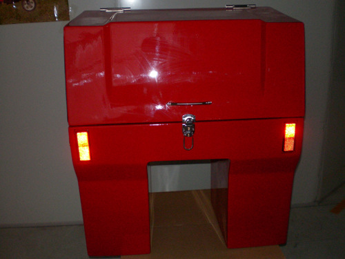 深圳江智玻璃钢材质高档耐用食品外卖箱保味箱配送箱外送箱系列