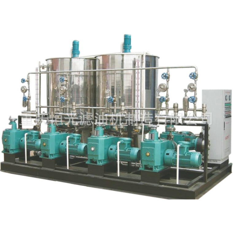 重庆恒光厂家供应污水处理用不锈钢二罐五泵成套加药装置