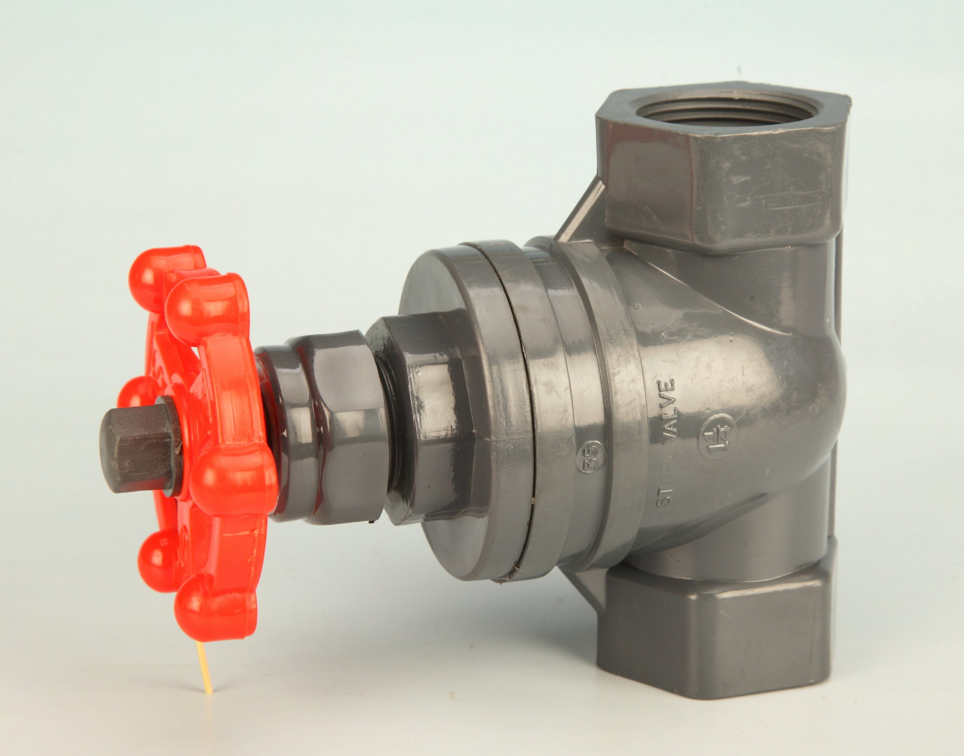 【厂家直供】 锚牌UPVC日标工业阀门/UPVC水掣 PVC 厂家批发