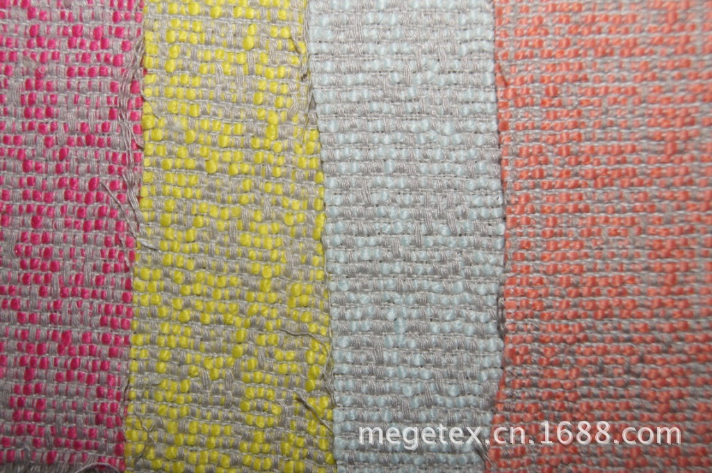 【厂家直销】粗纺小香风面料 350g全涤花呢 秋冬女装毛纺面料