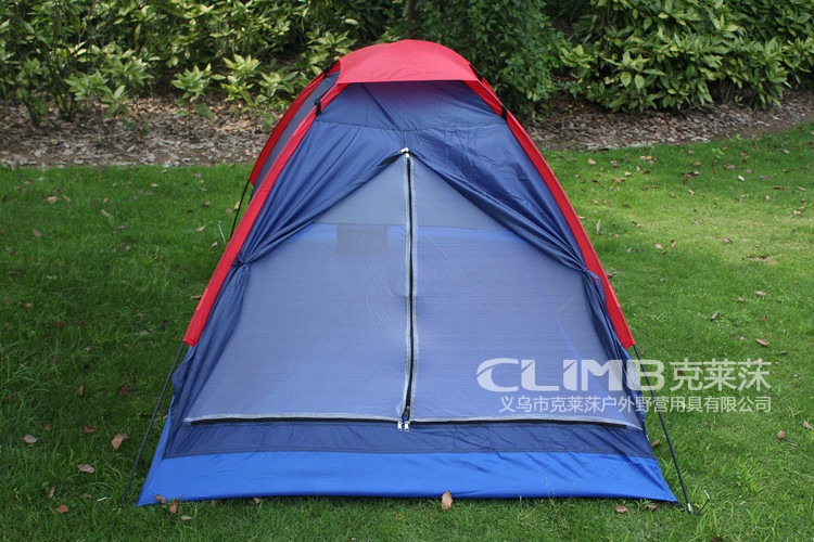 Kleiner outdoor camping tent couple leisure tent tourist tent double single-layer gift tent