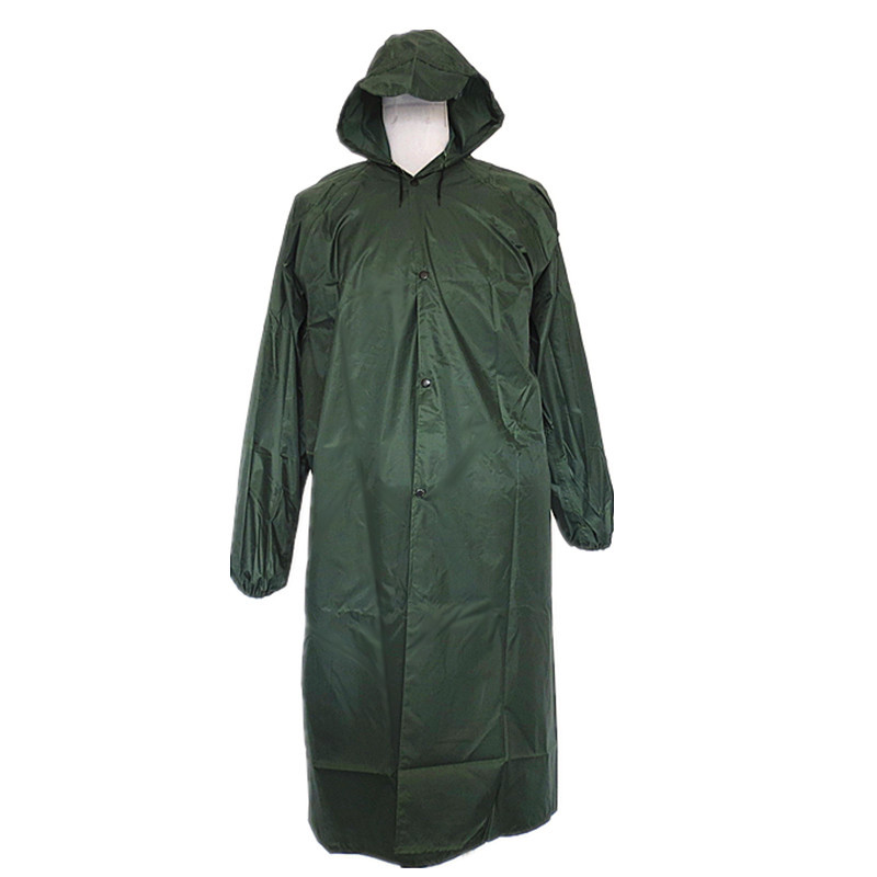 wholesale Manufactor Direct selling supply 150TPVC Snap Button Raincoat Labor insurance chief raincoat/Wholesale long raincoats