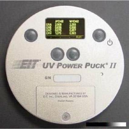 波段uv能量计_美国EITUVPowerPuckⅡ四波段UV能量计现货售卖