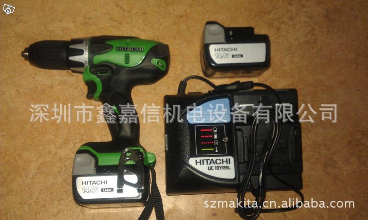 批发零售日本hitachi日立充电式冲击电钻DV14DSL