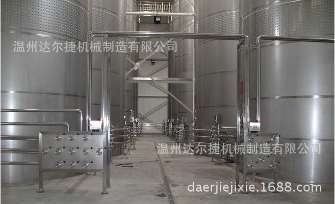 CIP清洗系统用接管板 接管板结构紧凑  连接方便的接管板 分配盘