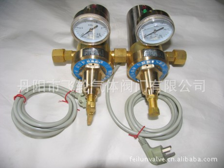 YQT-11 电加热式二氧化碳气体减压器(双节)