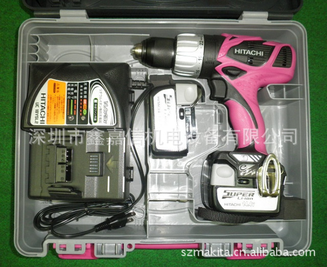 批发零售日本hitachi日立充电式冲击电钻DV14DBL