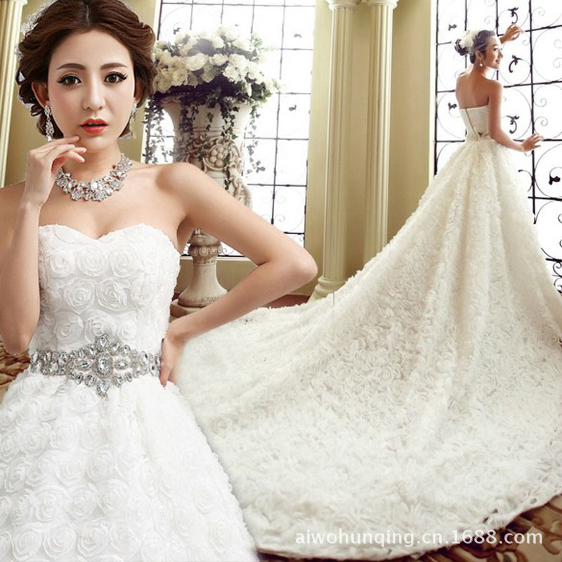 the diamond wedding gown