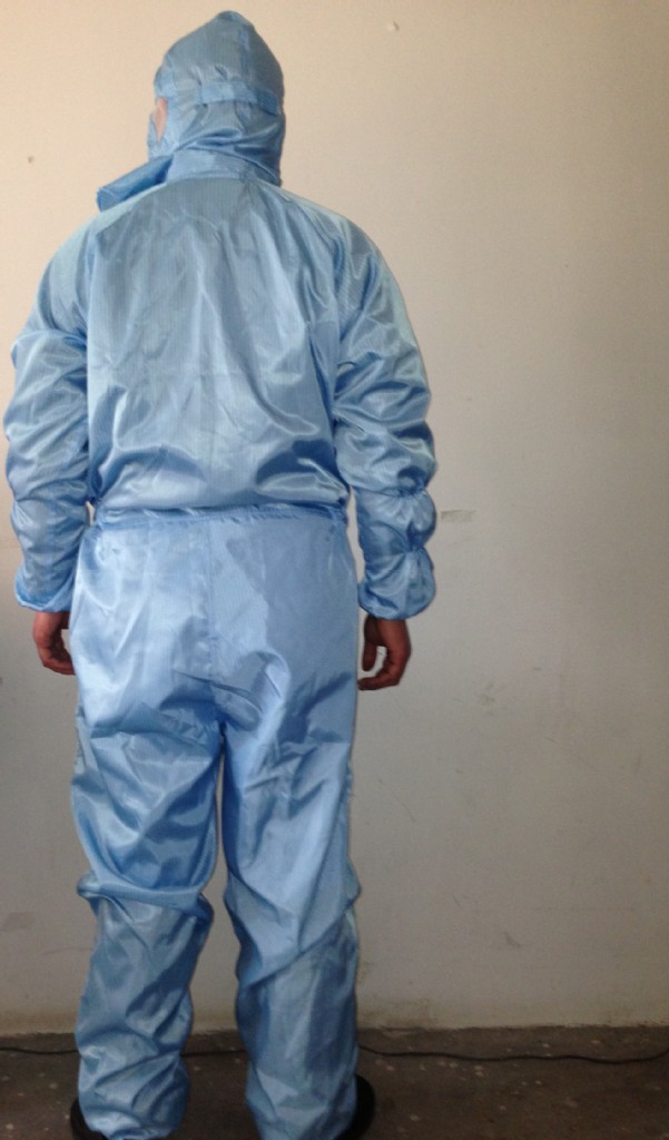 防静电连体服-双层-缩袖口