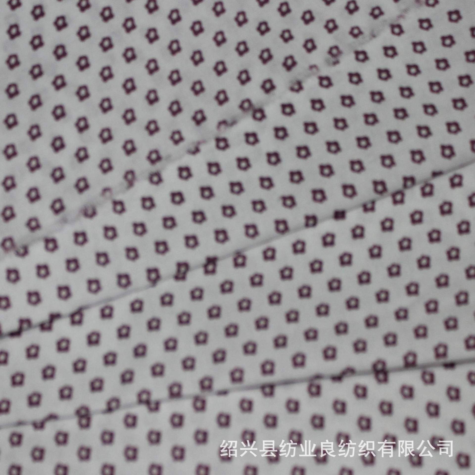 梭织纯棉21s 60x60小花朵活性印花 童装裤子 浴帽面料|ru