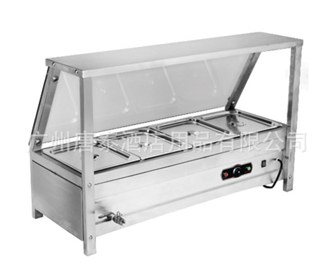 厂家生产厨房不锈钢设备JR06-1120四盆食物加热陈列条