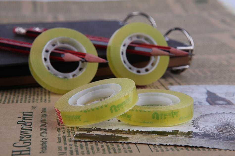 文具胶 小胶带 1.5cm*15米 学生胶带批发 可定做隐形胶带 批发