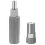 检查夹具用插入销-带台阶多棱支柱型-前端圆型KJPDHK12-P6-S3-