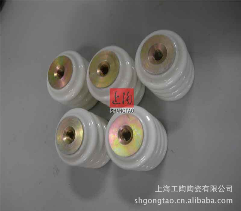 耐高压瓷瓶绝缘子 陶瓷隔离柱 绝缘瓷瓶绝缘柱(图)