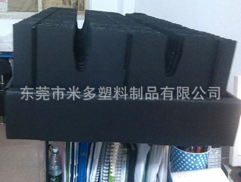 【可免费裁切规格】供应4mm黑色隔板中空板刀卡