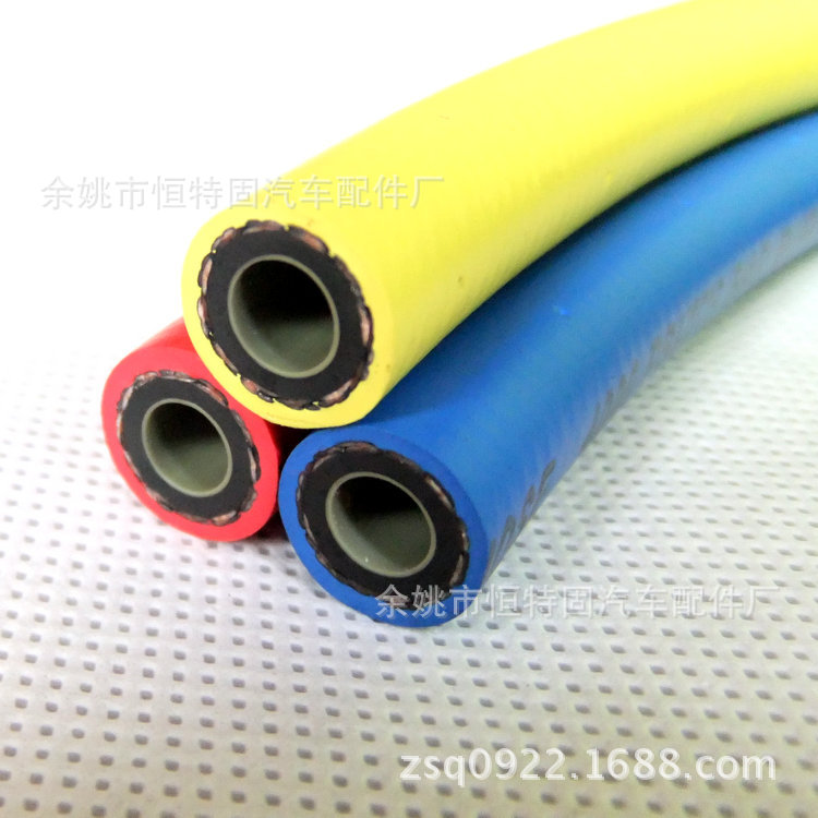 【厂家直销】SAE J2196标准 抗压稳定 高档三色冷媒加液软管-阿里巴巴