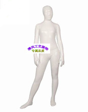 白色涂胶高弹全包紧身衣漆皮高光连体衣舞台演出束身服装性感情趣