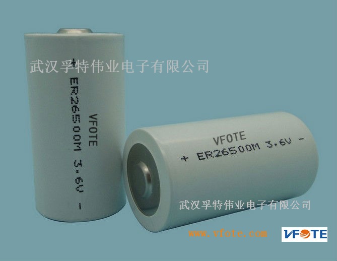 海洋学电子智能仪器设备专用瑞孚特VFOTE锂亚电池ER26500M