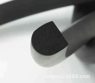 供应高品质 EPDM三元乙丙橡胶发泡 对接密封条|ms