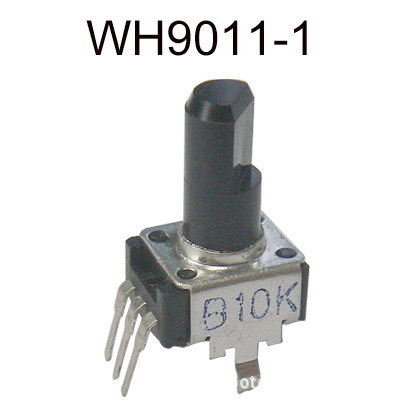 WH9011 RV09 9mm 100K 50K 10K 20K  塑料轴 旋转 旋钮 电位器