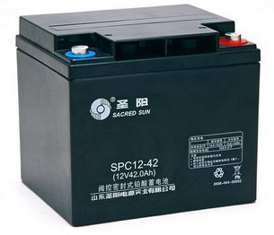 圣阳12V38AH/SP12V40AH阀控式铅酸蓄电池UPS不间断电源太阳能发电