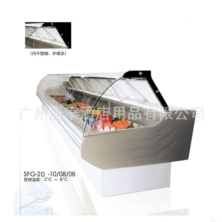 厂家生产唐泰酒店用品批发SFG-20 两米风冷连体机组不掀盖超市柜