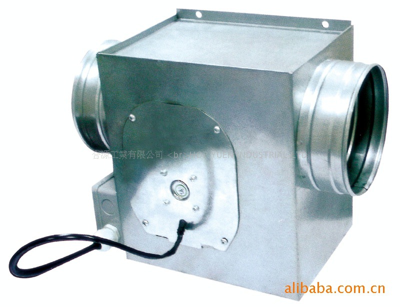 厂家供应RDF方形管道通风机 工厂不锈钢静音低压轴流通风机可非标