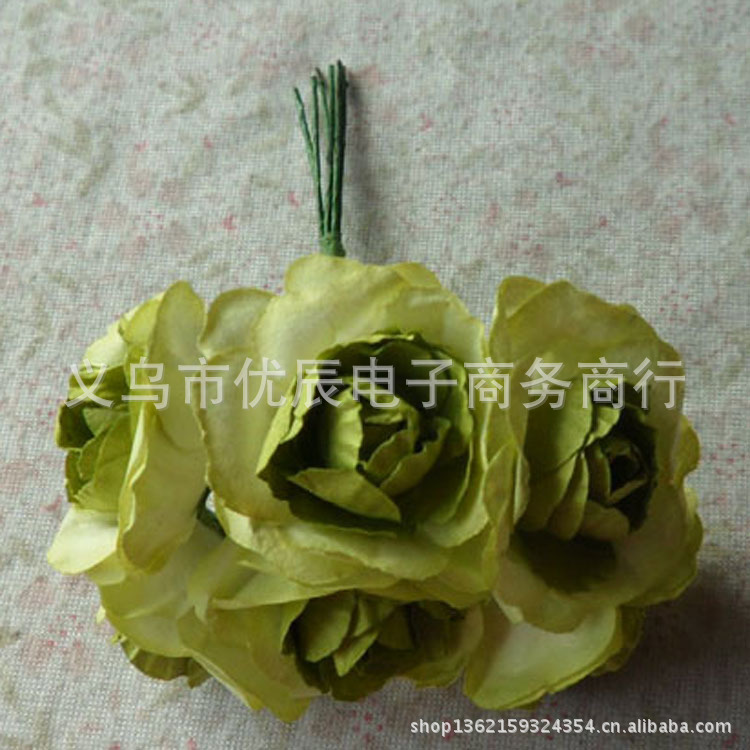 Candy box parts Paper flowers Head hoop Hairdressing Headdress Paper flowers Garland Accessories Paper flowers manual Manufactor wholesale