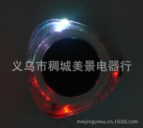 MK-09 Mini Crystal Radio, Seven-color Crystal Speaker, Card Insert Digital Speaker cmik detail image 3