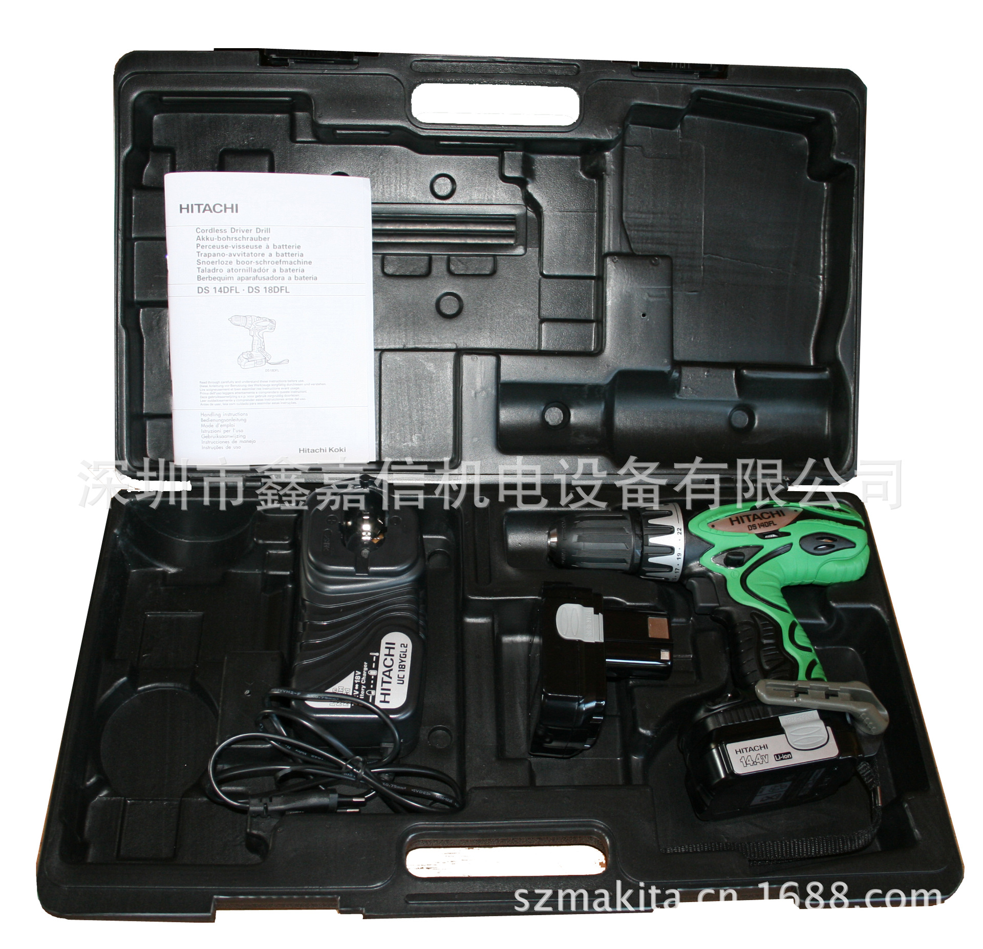 批发零售日本hitachi日立DS14DFL充电式起子电钻