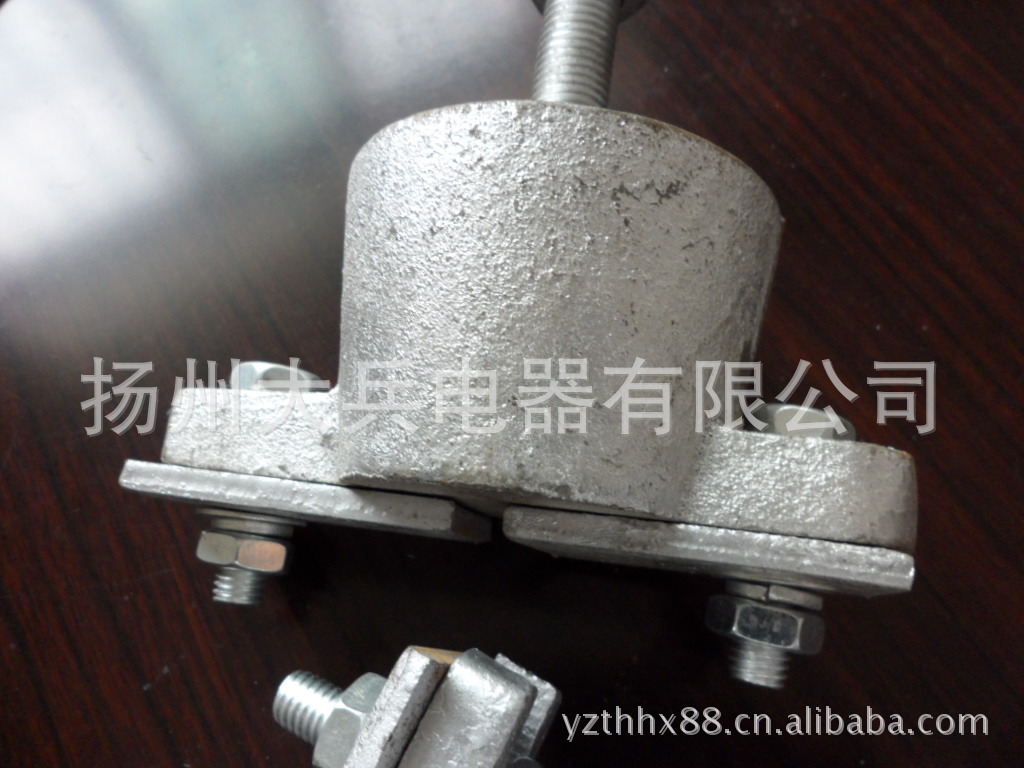 钢体滑触线底座压板，磨电道绝缘子组件用于焦化厂，瓷瓶绝缘子