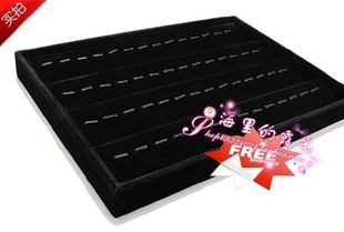 全黑绒吊坠展示盘 吊坠盘 首饰盘 首饰盒 饰品盒 饰品架