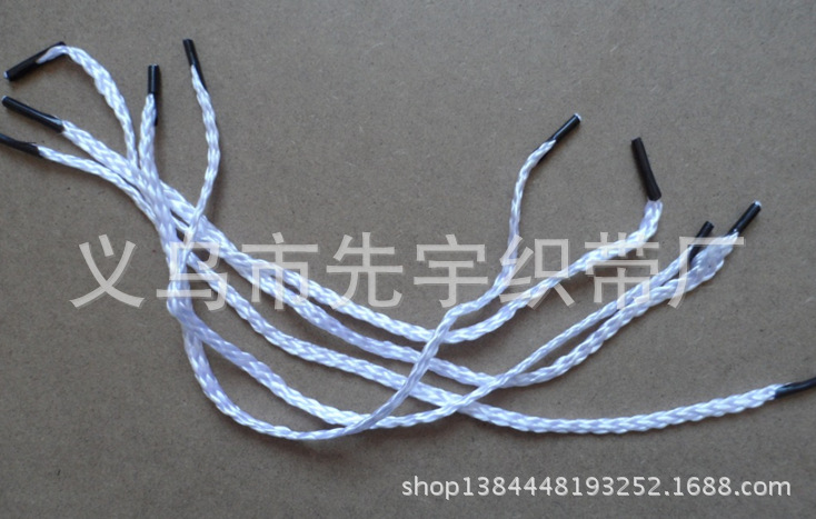 厂家供应手提绳 带绳 线 pp绳  线带 勾针 丝带 彩色 八股