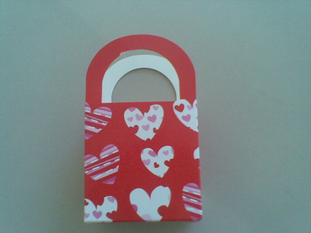 满满爱心迷你纸袋  卡哇伊糖果小纸袋