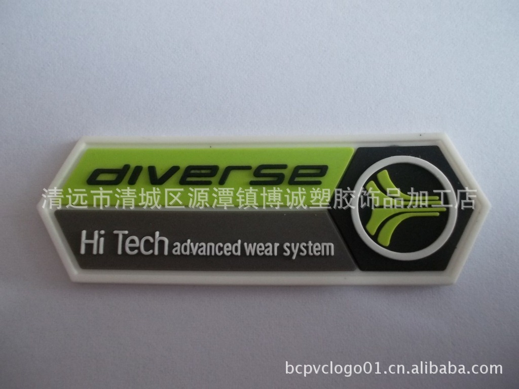 厂家直供各式PVC胶章胶标滴胶商标