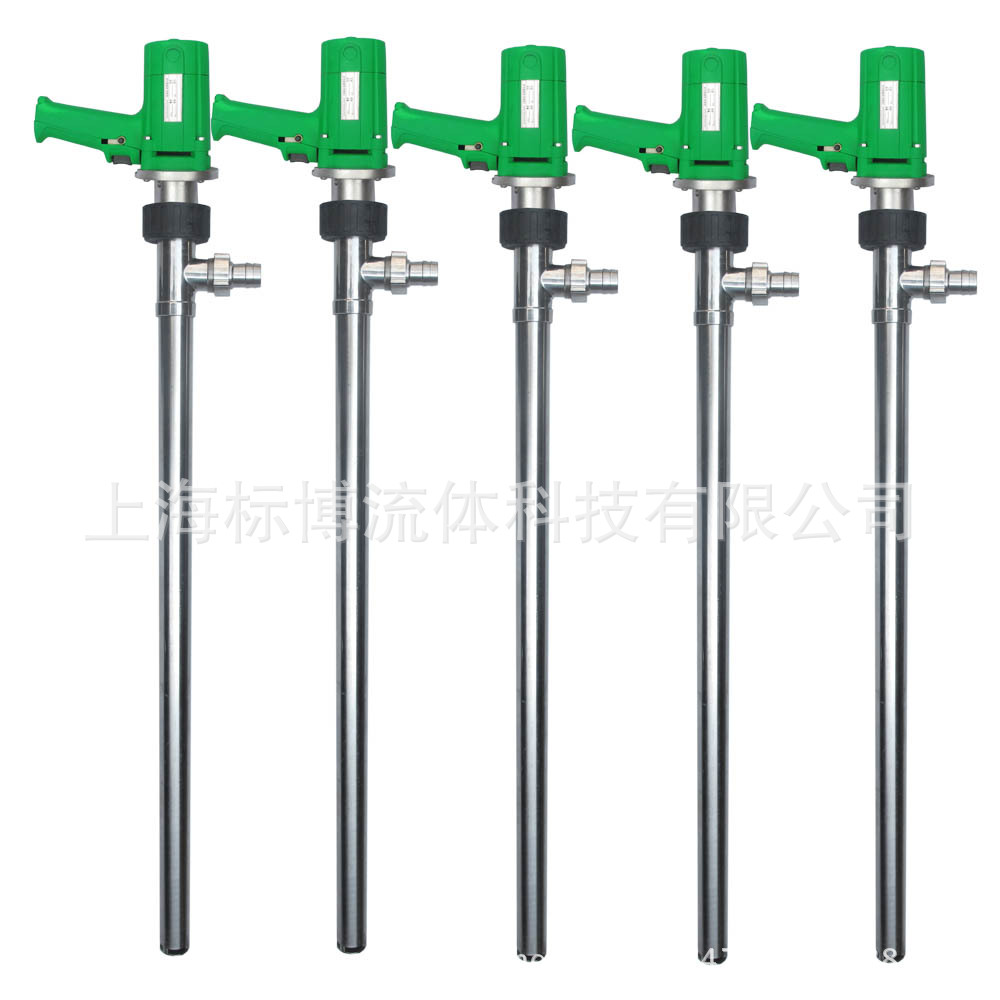 供应标博电动插桶泵 SB-1-3型手提式不锈钢电动抽液泵(量大从优)