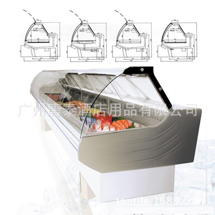 广州唐泰TONTILE批发SRG-20K 两米前掀盖热熟食柜保温超市柜