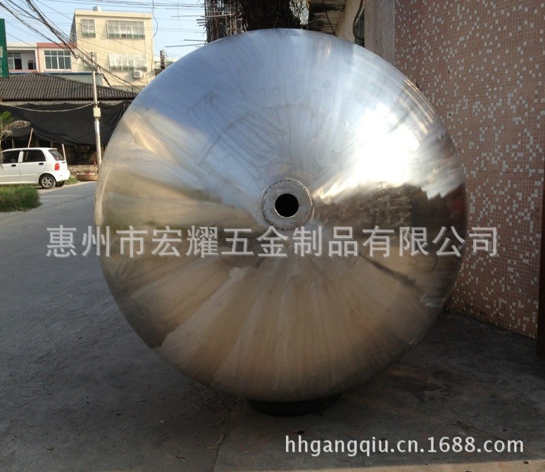 供应五金大型特大装饰不锈钢空心球