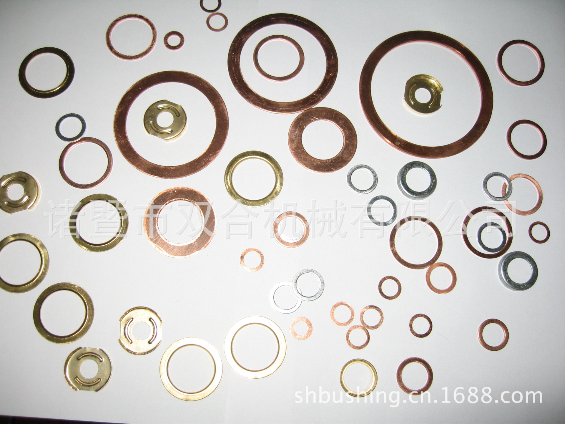 厂家直销紫铜、黄铜、铁、铝、不锈钢等各种材质各种规格垫片