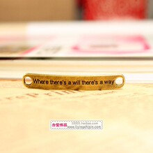 DIY�Ʒ������44*7MM�p�׺Ͻ��Ηl��־���¾����Ʒ���XS2
